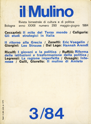 Copertina del fascicolo dell'articolo Leo Strauss, lo straniero iconoclasta