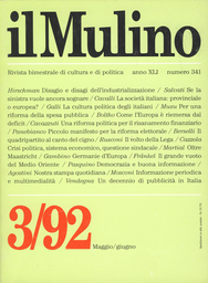 Copertina del fascicolo dell'articolo La cultura politica degli italiani