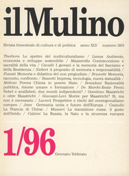 Copertina del fascicolo dell'articolo I giovani e la memoria del fascismo e della Resistenza