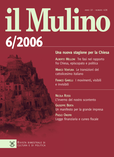 cover del fascicolo, Fascicolo arretrato n.6/2006 (novembre-dicembre)