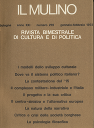 Copertina del fascicolo dell'articolo Dove va il sistema politico italiano? Un dibattito redazionale